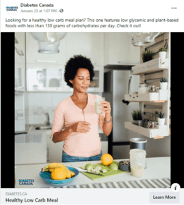 Diabetes Canada Plan