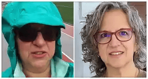 LEFT: March 5, 2017 RIGHT: December 2021 - after two years weight maintenance