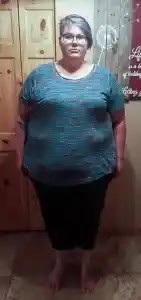 Karen D at start of journey