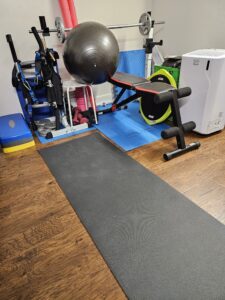 My exercise area
