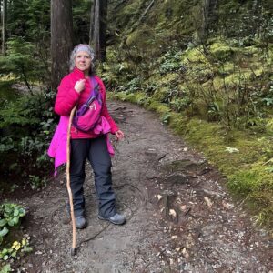 Joy in 2025 on a short hike