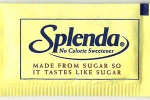 Splenda brand sucralose packet