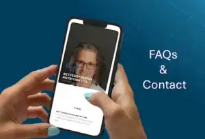 FAQs and Contact header