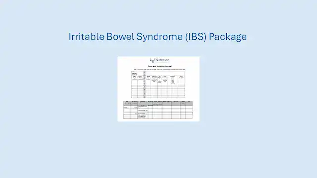 Irritable Bowel Syndrome (IBS) Package